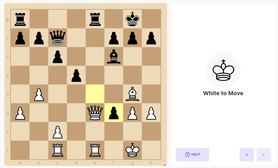 Tactic Training at Aimchess