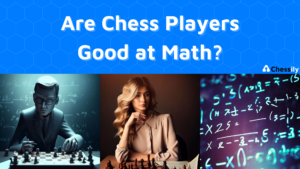 Three chess players with math